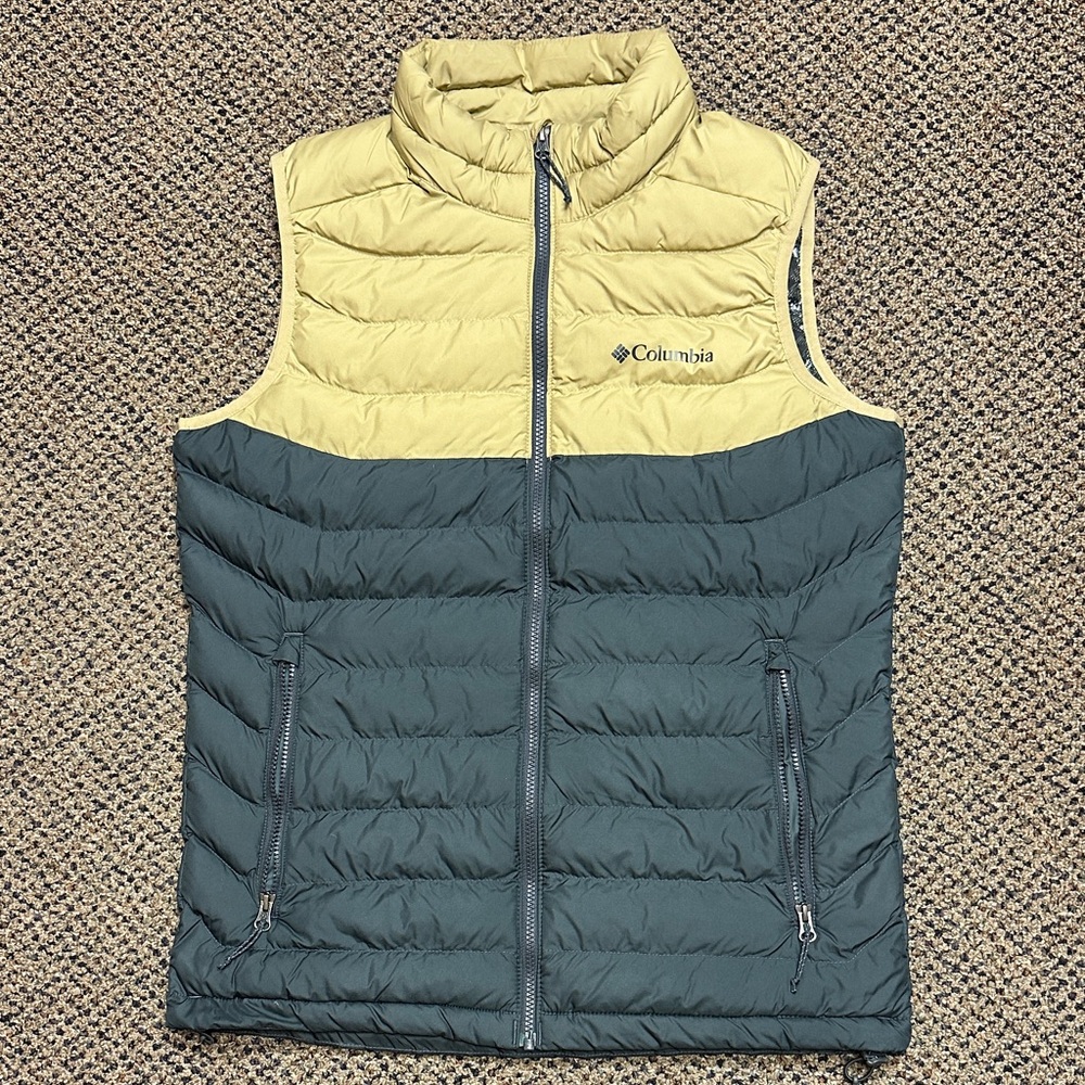 Men’s Columbia Full Zip Omni-Heat Puffer Vest - Medium
